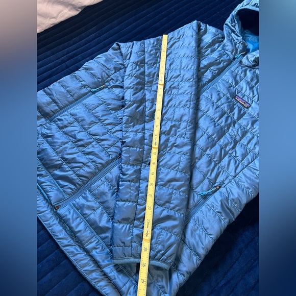 Patagonia Nano Puff Hoody Wave Blue EUC - Picture 6 of 12